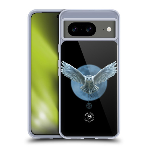 Anne Stokes Owls Moon Soft Gel Case for Google Pixel 8