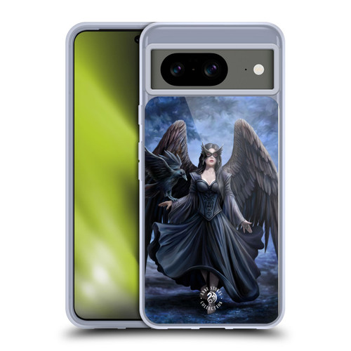Anne Stokes Raven Full Soft Gel Case for Google Pixel 8