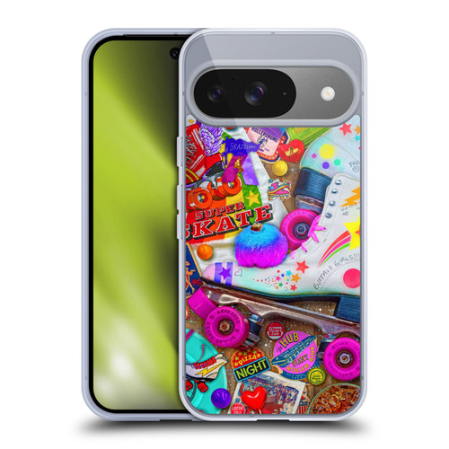 Aimee Stewart Colourful Sweets Skate Night Soft Gel Case for Google Pixel 9 / Pixel 9 Pro