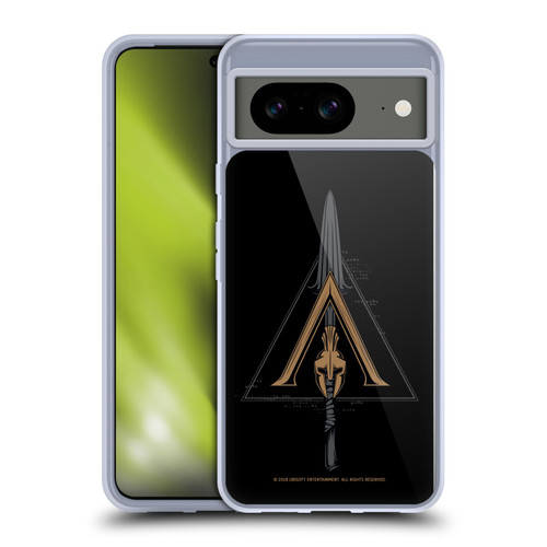 Assassin's Creed Odyssey Artwork Crest & Broken Spear Soft Gel Case for Google Pixel 8