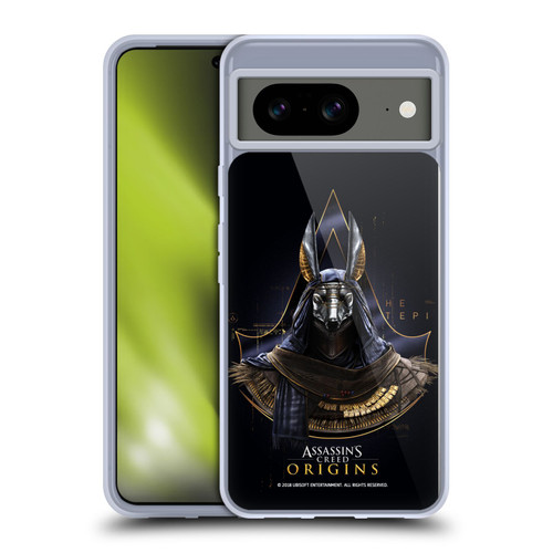 Assassin's Creed Origins Character Art Hetepi Soft Gel Case for Google Pixel 8