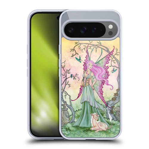 Amy Brown Elemental Series Hummingbird Serenade Soft Gel Case for Google Pixel 9 Pro XL
