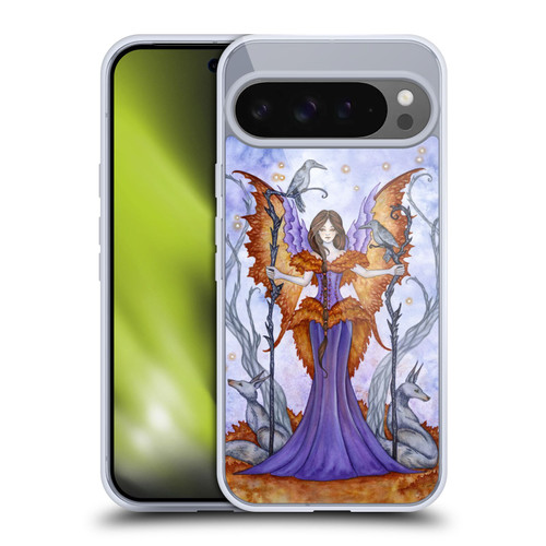 Amy Brown Elemental Series Raven Pixie Soft Gel Case for Google Pixel 9 Pro XL