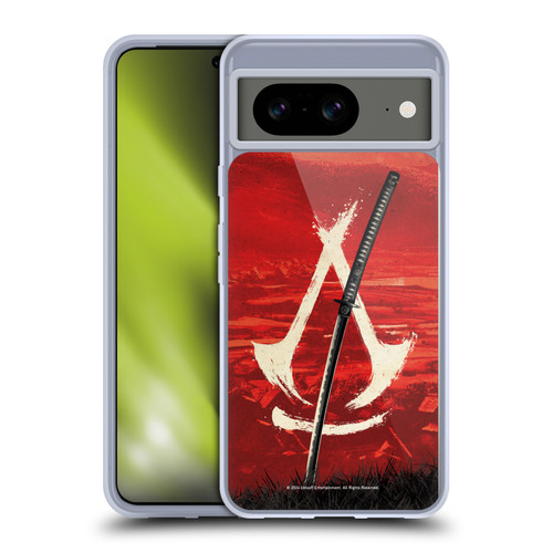 Assassin's Creed Shadows Graphics Crest Katana Soft Gel Case for Google Pixel 8
