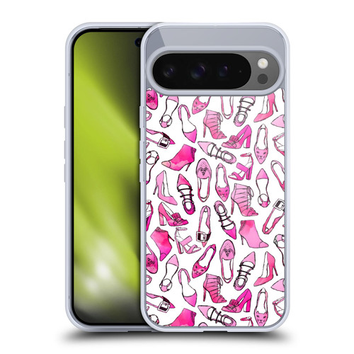 Andrea Lauren Design Lady Like Shoe Addict Soft Gel Case for Google Pixel 9 Pro XL