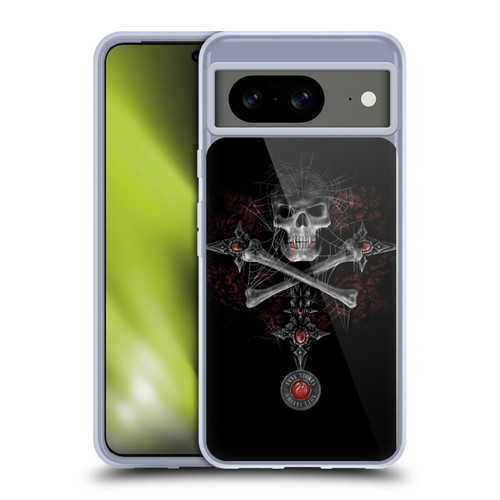 Anne Stokes Tribal Gothic Skull Soft Gel Case for Google Pixel 8