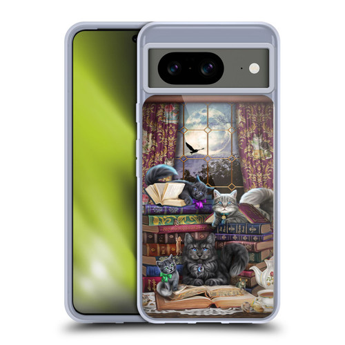 Brigid Ashwood Cats Storytime Cats And Books Soft Gel Case for Google Pixel 8