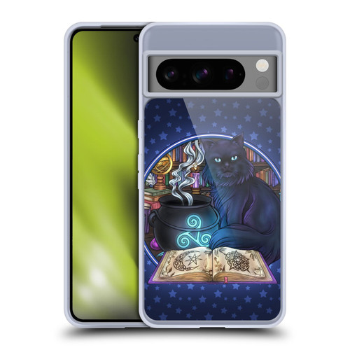 Brigid Ashwood Cats Black Cat Magic Soft Gel Case for Google Pixel 8 Pro