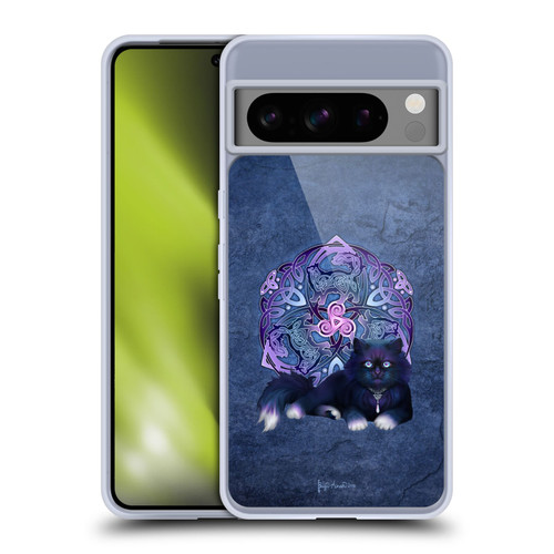 Brigid Ashwood Celtic Black Cat Soft Gel Case for Google Pixel 8 Pro