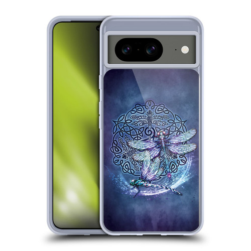 Brigid Ashwood Celtic Wisdom Dragonfly Soft Gel Case for Google Pixel 8