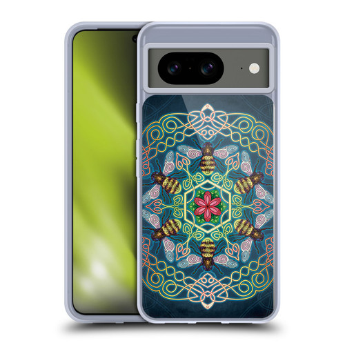 Brigid Ashwood Celtic Wisdom 3 Bees Soft Gel Case for Google Pixel 8