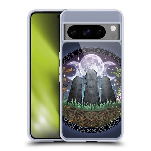 Brigid Ashwood Celtic Wisdom 3 Awen Stones Soft Gel Case for Google Pixel 8 Pro