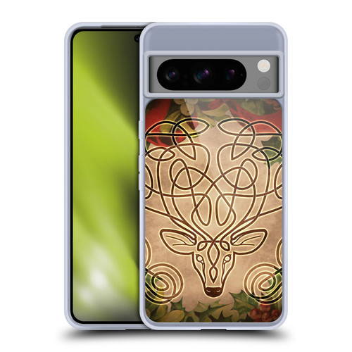 Brigid Ashwood Celtic Wisdom 3 Stag Soft Gel Case for Google Pixel 8 Pro