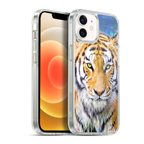 Aimee Stewart Animals Tiger and Lily Soft Gel Case for Apple iPhone 12 / iPhone 12 Pro & MagSafe