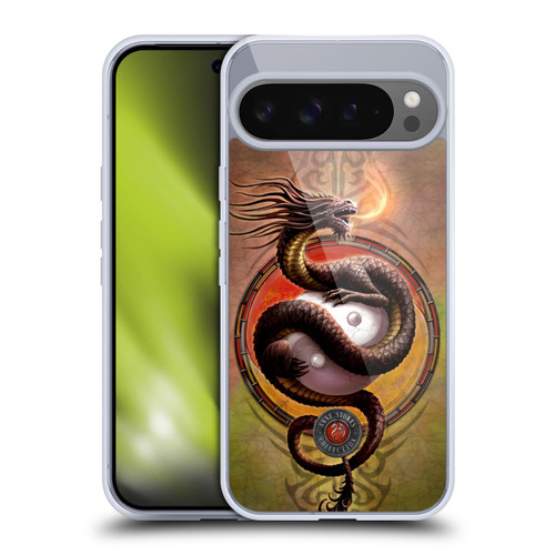 Anne Stokes Dragons Yin Yang Protector Soft Gel Case for Google Pixel 9 Pro XL