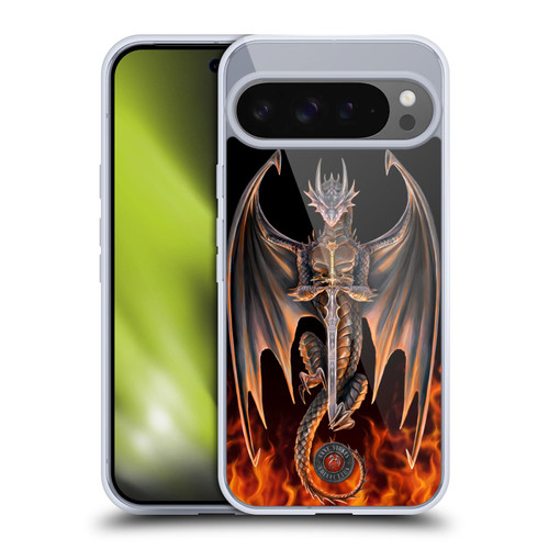Anne Stokes Dragons 3 Warrior Soft Gel Case for Google Pixel 9 Pro XL