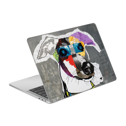 Michel Keck Dogs 3 Greyhound Vinyl Sticker Skin Decal Cover for Apple MacBook Pro 13" A2338