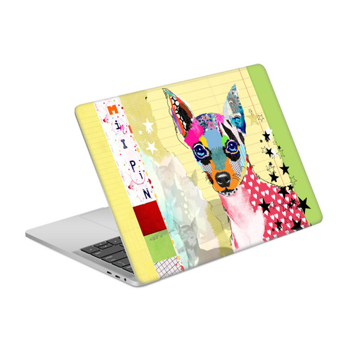Michel Keck Dogs 3 Mini Pinscher Vinyl Sticker Skin Decal Cover for Apple MacBook Pro 13" A2338