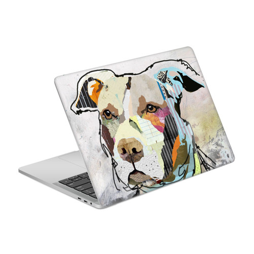 Michel Keck Dogs 3 Pit Bull Vinyl Sticker Skin Decal Cover for Apple MacBook Pro 13" A2338