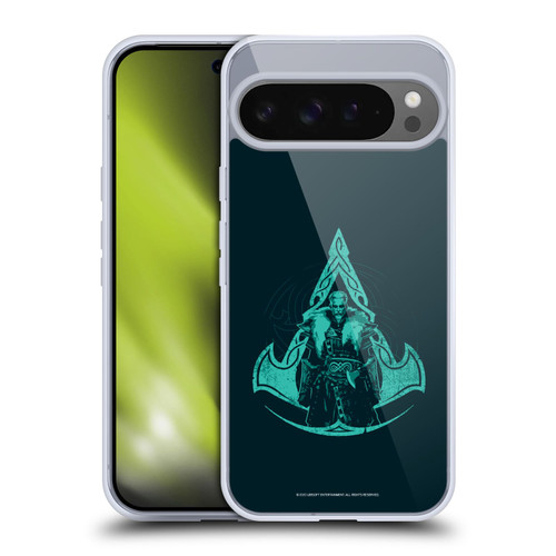Assassin's Creed Valhalla Compositions Crest And Male Eivor Soft Gel Case for Google Pixel 9 Pro XL