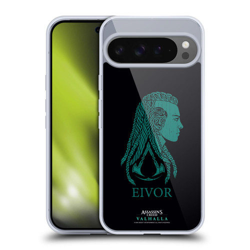 Assassin's Creed Valhalla Compositions And Patterns Eivor's Female Version Soft Gel Case for Google Pixel 9 Pro XL
