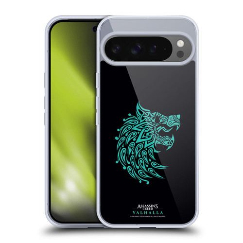 Assassin's Creed Valhalla Compositions And Patterns Wolf Soft Gel Case for Google Pixel 9 Pro XL