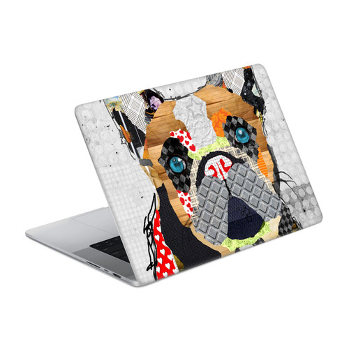 Michel Keck Dogs 3 French Bulldog Vinyl Sticker Skin Decal Cover for Apple MacBook Pro 14" A2442