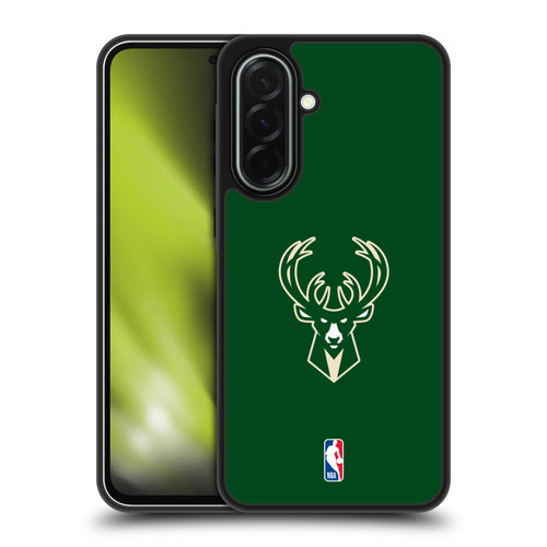 NBA Milwaukee Bucks Plain Gel Armour Case For Samsung Galaxy A36 5G