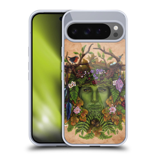 Brigid Ashwood Celtic Wisdom The Greenman Soft Gel Case for Google Pixel 9 Pro XL