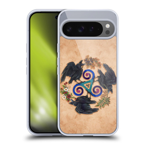 Brigid Ashwood Celtic Wisdom Raven Fey Soft Gel Case for Google Pixel 9 Pro XL