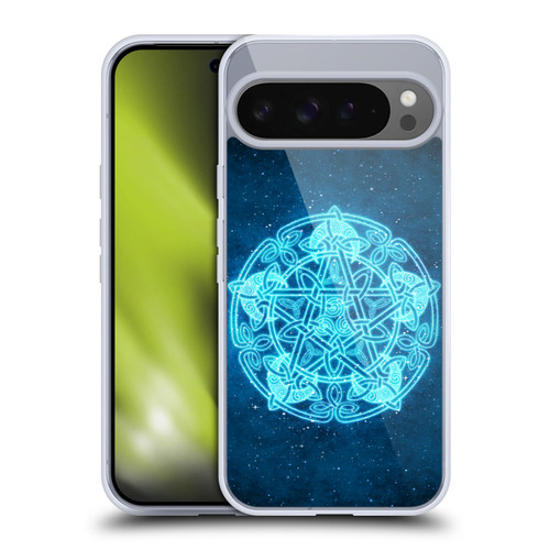 Brigid Ashwood Sacred Symbols Celestial Pentacle Soft Gel Case for Google Pixel 9 Pro XL