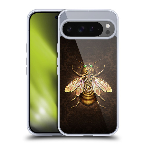 Brigid Ashwood Winged Things Steampunk Bee Soft Gel Case for Google Pixel 9 Pro XL