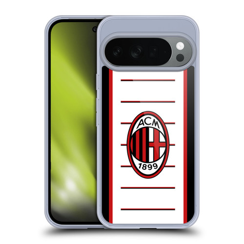 AC Milan 2022/23 Away Kit Soft Gel Case for Google Pixel 10