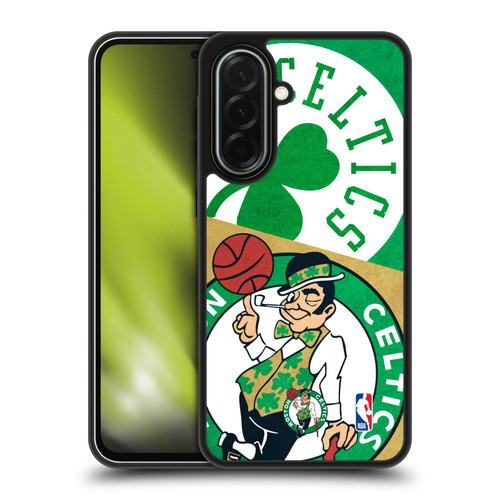 NBA Boston Celtics Half Oversized Gel Armour Case For Samsung Galaxy A36 5G