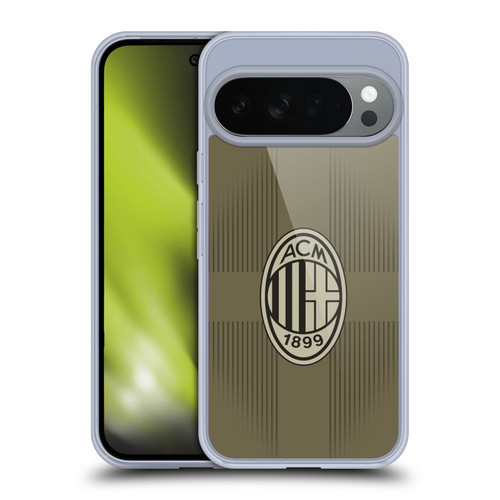 AC Milan 2022/23 Third Kit Soft Gel Case for Google Pixel 10