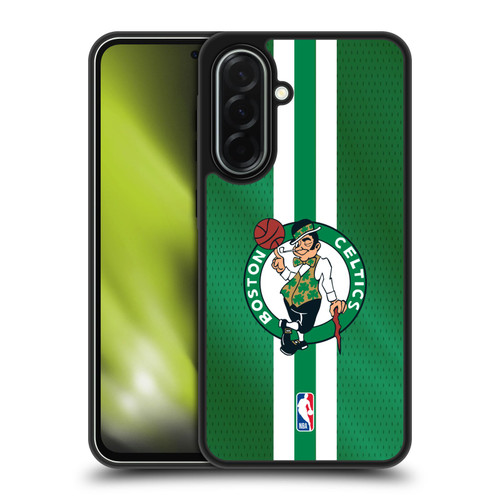 NBA Boston Celtics Stripes Gel Armour Case For Samsung Galaxy A36 5G