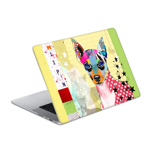 Michel Keck Dogs 3 Mini Pinscher Vinyl Sticker Skin Decal Cover for Apple MacBook Pro 16" A2485