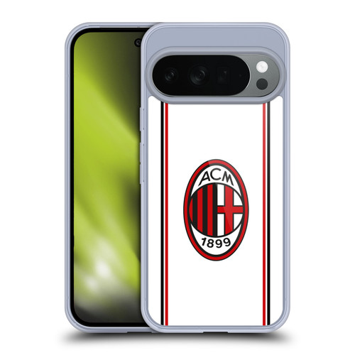 AC Milan 2017/18 Crest Kit Away Soft Gel Case for Google Pixel 10