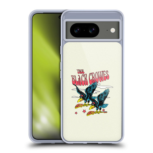 The Black Crowes Graphics Flying Guitars Soft Gel Case for Google Pixel 8