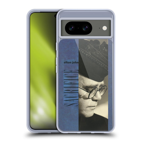 Elton John Artwork Sacrifice Single Soft Gel Case for Google Pixel 8