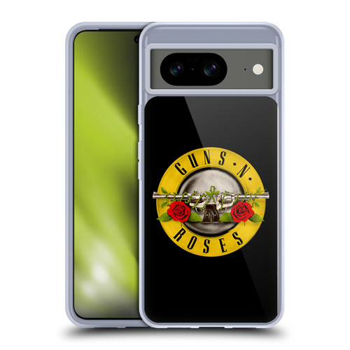 Guns N' Roses Key Art Bullet Logo Soft Gel Case for Google Pixel 8