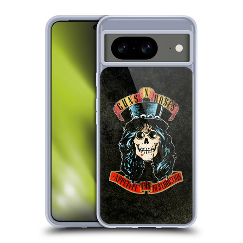 Guns N' Roses Vintage Slash Soft Gel Case for Google Pixel 8