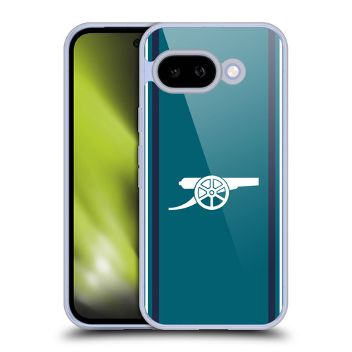 Arsenal FC 2023/24 Crest Kit Third Soft Gel Case for Google Pixel 9A