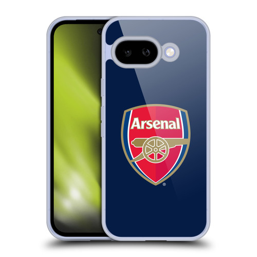 Arsenal FC Crest 2 Full Colour Blue Soft Gel Case for Google Pixel 9A