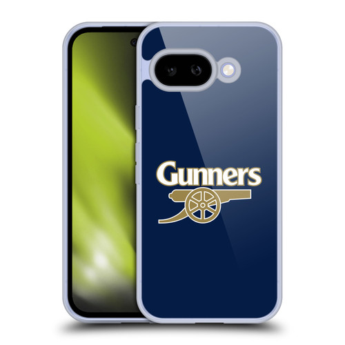 Arsenal FC Crest 2 Gunners Blue Soft Gel Case for Google Pixel 9A
