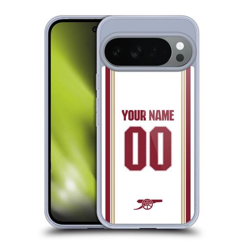 Custom Customised Personalised Arsenal FC 2025/26 Kit Third Soft Gel Case for Google Pixel 10