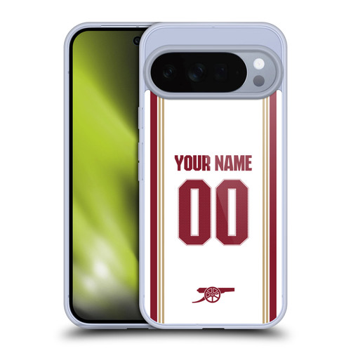 Custom Customised Personalised Arsenal FC 2025/26 Kit Third Soft Gel Case for Google Pixel 10 Pro XL