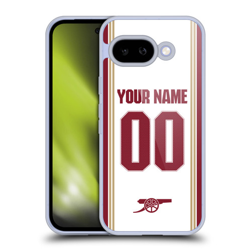 Custom Customised Personalised Arsenal FC 2025/26 Kit Third Soft Gel Case for Google Pixel 9A