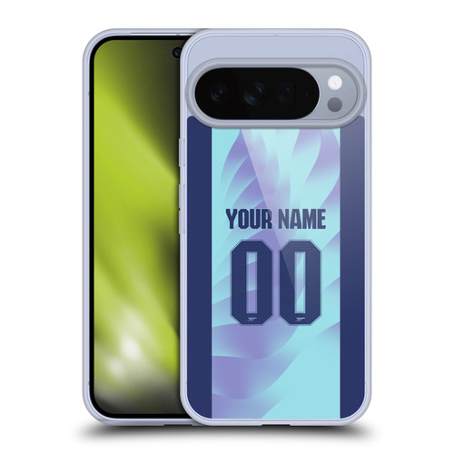 Custom Customised Personalised Arsenal FC 2024/25 Kit Third Soft Gel Case for Google Pixel 10 Pro XL