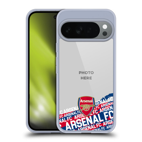 Custom Customised Personalised Arsenal FC Customised Photos Typography Soft Gel Case for Google Pixel 10